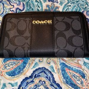 Black Coach Wallet